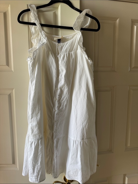 Universal Thread Dresses & Skirts - Universal Thread White Textured Button-Front Top